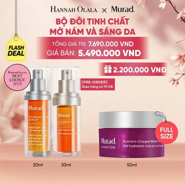 BỘ ĐÔI TINH CHẤT MỜ NÁM VÀ SÁNG DA DEAL 10: - A2003 