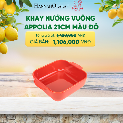  KHAY NƯỚNG VUÔNG APPOLIA - A2623 