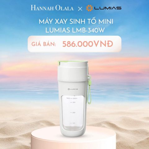  C593_DEAL 16: MÁY XAY SINH TỐ MINI LUMIAS LMB-340W 