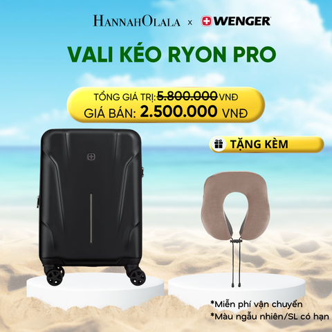  DEAL24: VALI KÉO RYON PRO *TẶNG KÈM GỐI CỔ WENGER 