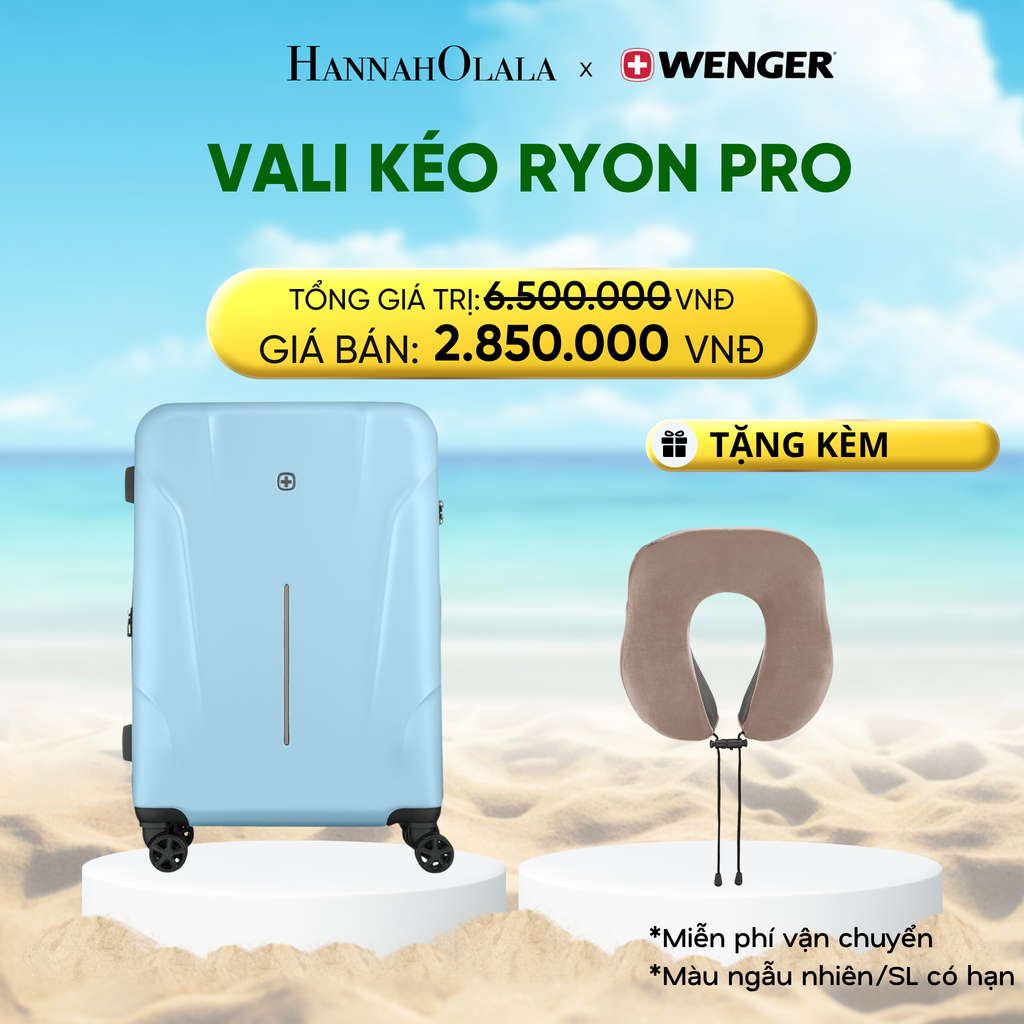  DEAL24: VALI KÉO RYON PRO *TẶNG KÈM GỐI CỔ WENGER 