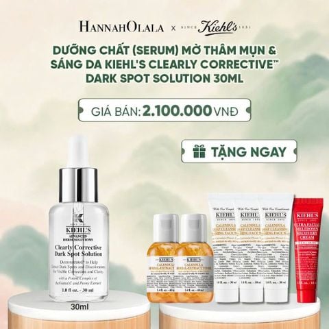  DƯỠNG CHẤT (SERUM) VITAMIN C GIÚP DA TRÔNG CĂNG BÓNG SAU 7 NGÀY KIEHL'S CLEARLY CORRECTIVE™ DARK SPOT SOLUTION 30ML 