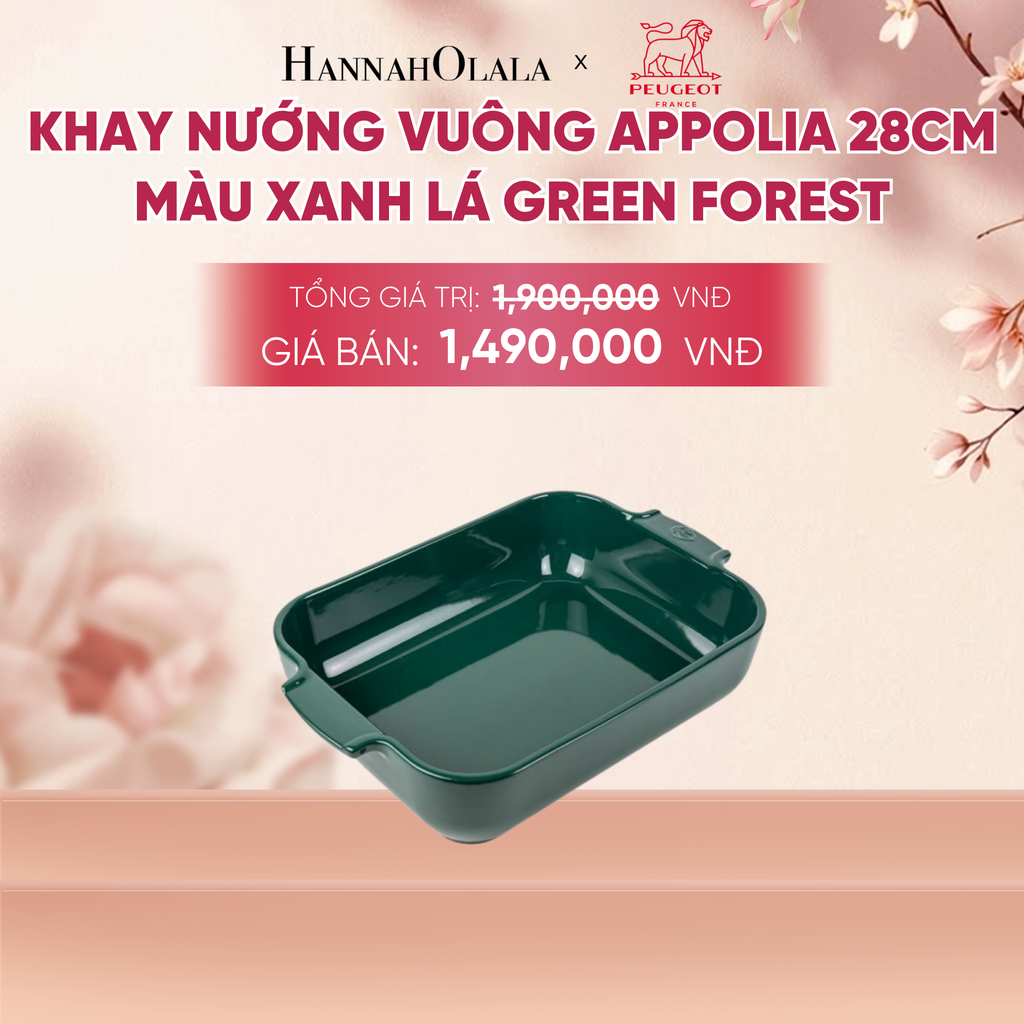  KHAY NƯỚNG VUÔNG APPOLIA - A1041 