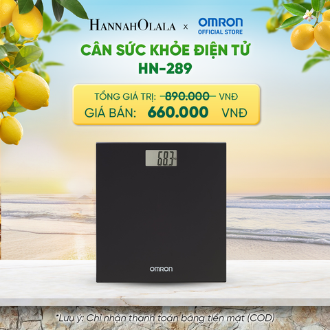  CÂN SỨC KHỎE ĐIỆN TỬ OMRON HN-289 _ DEAL 4 
