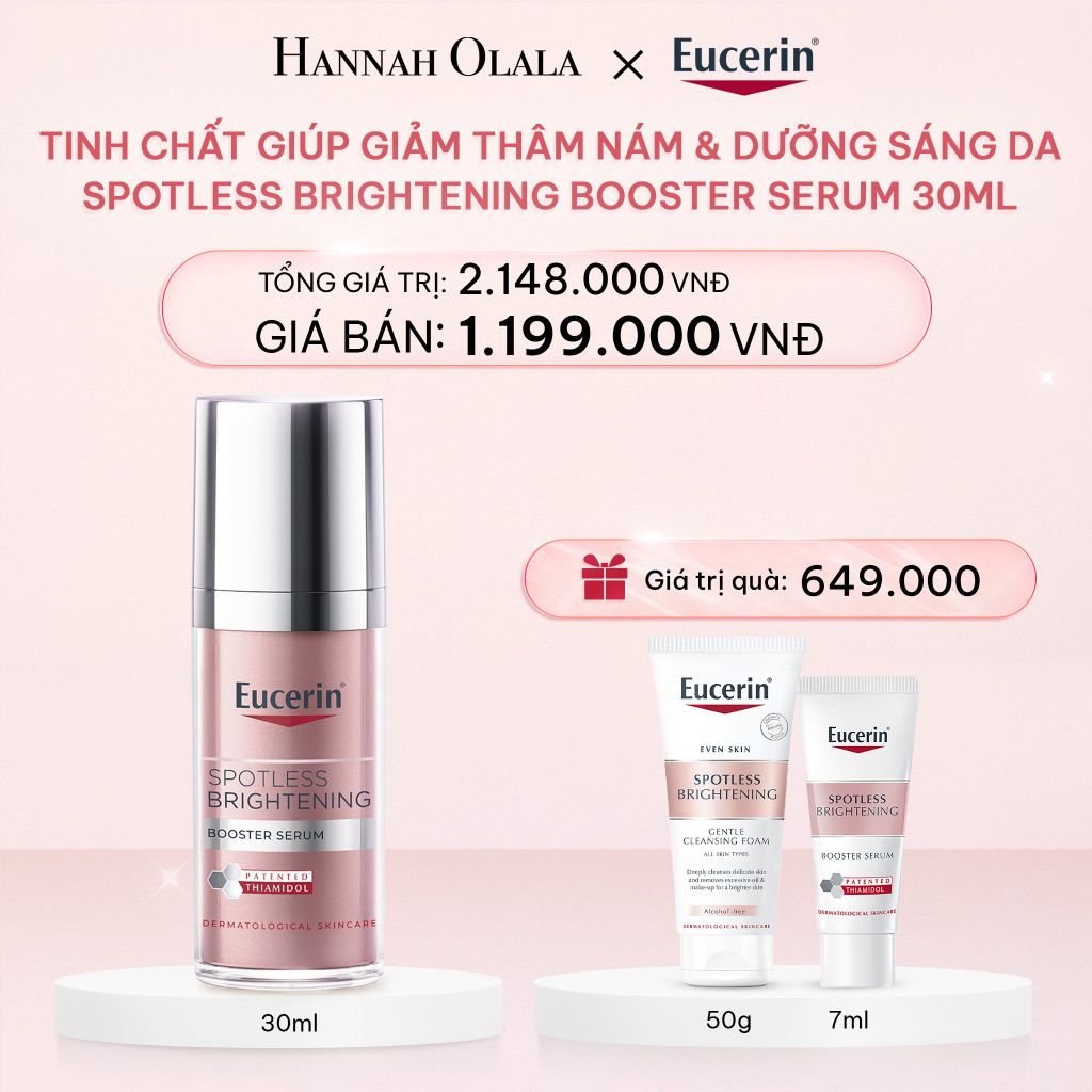  DEAL 01: TINH CHẤT GIÚP GIẢM THÂM NÁM & DƯỠNG SÁNG DA SPOTLESS BRIGHTENING BOOSTER SERUM 30ML 