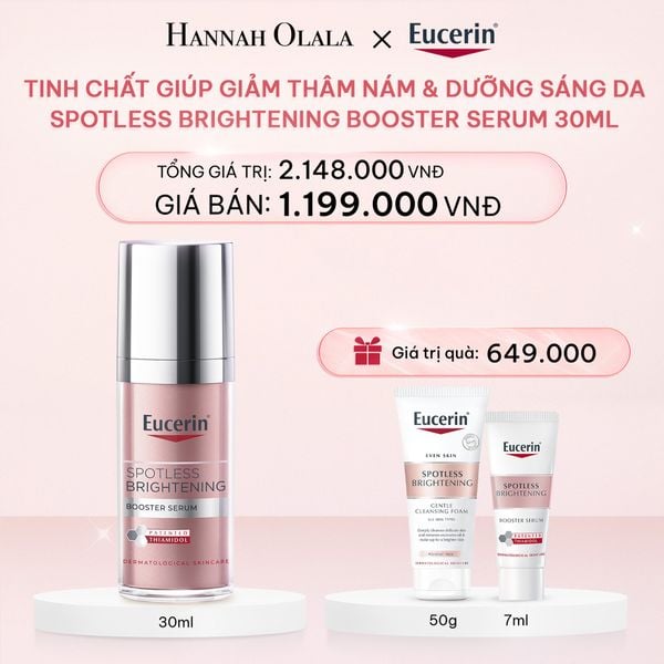  DEAL 01: TINH CHẤT GIÚP GIẢM THÂM NÁM & DƯỠNG SÁNG DA SPOTLESS BRIGHTENING BOOSTER SERUM 30ML 