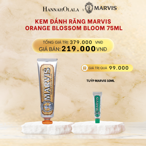  DEAL 3: KEM ĐÁNH RĂNG MARVIS TUÝP FULLSIZE 75/85ML TRẮNG RĂNG THƠM MIỆNG 