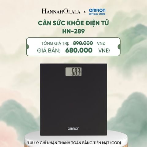  CÂN SỨC KHỎE ĐIỆN TỬ OMRON HN-289 - DEAL 4 - A1029 