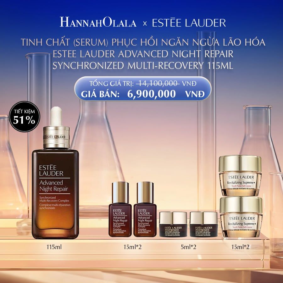  TINH CHẤT (SERUM) PHỤC HỒI NGĂN NGỪA LÃO HÓA ESTEE LAUDER ADVANCED NIGHT REPAIR SYNCHRONIZED MULTI-RECOVERY 115ML - DEAL 1 - E6 