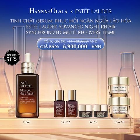  TINH CHẤT (SERUM) PHỤC HỒI NGĂN NGỪA LÃO HÓA ESTEE LAUDER ADVANCED NIGHT REPAIR SYNCHRONIZED MULTI-RECOVERY 115ML - DEAL 1 - E6 