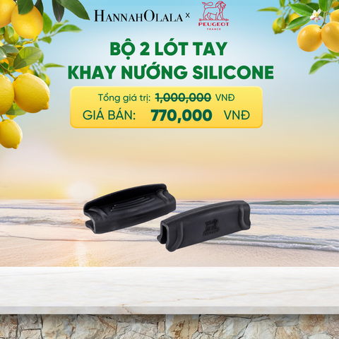  BỘ 2 LÓT TAY KHAY NƯỚNG SILICONE - A2632 