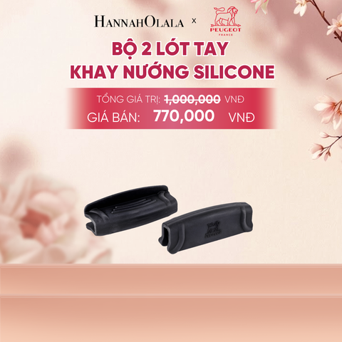  BỘ 2 LÓT TAY KHAY NƯỚNG SILICONE - A1050 