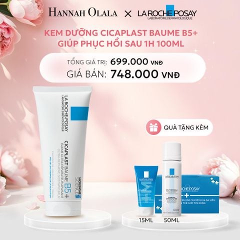  E126: DEAL 6 KEM DƯỠNG CICAPLAST BAUME B5+ GIÚP PHỤC HỒI SAU 1H 100ML 