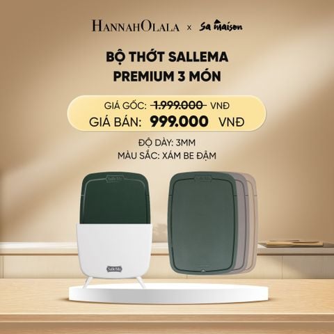  DEAL 18: BỘ THỚT SALLEMA PREMIUM 3 MÓN 