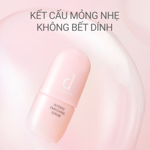  A55_DEAL 15: SERUM GIÚP CẢI THIỆN TÌNH TRẠNG LÃO HÓA SỚM DPROGRAM INTENSE ENRICHING SERUM 45ML 