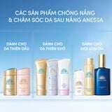 DEAL 23: COMBO GEL CHỐNG NẮNG DƯỠNG SÁNG NÂNG TÔNG & HIỆU CHỈNH SẮC TÍM ANESSA BRIGHTENING GEL SPF50+ PA++++ 90G& SỮA CHỐNG NẮNG DƯỠNG DA NHẠY CẢM ANESSA MILD MILK SPF50+ PA++++ 60ML 