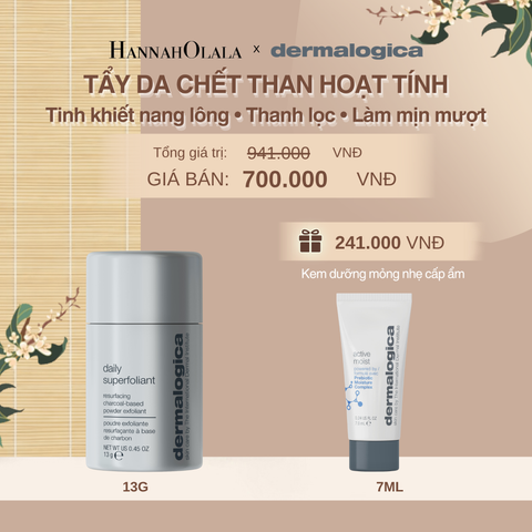  TẨY DA CHẾT THAN HOẠT TÍNH LÀM TINH MỊN & THANH LỌC DA DAILY SUPERFOLIANT 13G (TRAVEL SIZE) - DEAL 6 - A1518 