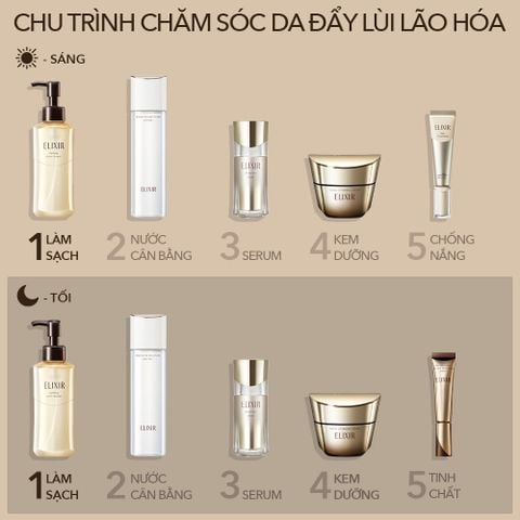  DEAL 15: GEL RỬA MẶT SẠCH SÂU, DƯỠNG ẨM ELIXIR CLARIFYING WARM CLEANSER 
