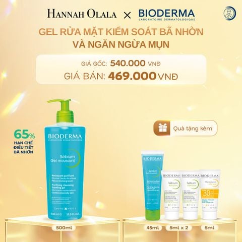  C350_DEAL 7: GEL RỬA MẶT KIỂM SOÁT BÃ NHỜN VÀ NGĂN NGỪA MỤN 