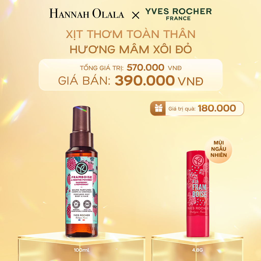 DEAL 6: XỊT THƠM TOÀN THÂN HƯƠNG MÂM XÔI ĐỎ 