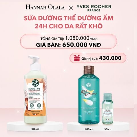  E836_DEAL 6: SỮA DƯỠNG THỂ DƯỠNG ẨM 24H CHO DA RẤT KHÔ 