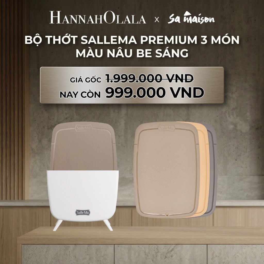  DEAL 6: BỘ THỚT SALLEMA PREMIUM 3 MÓN 