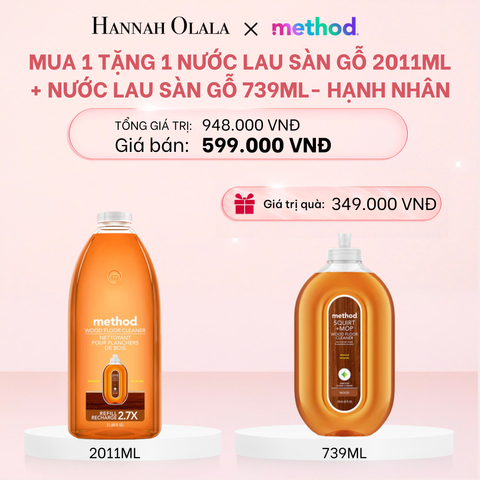 E694_DEAL 6: [MUA 1 TẶNG 1] MUA 1 NƯỚC LAU SÀN GỖ LÀM SÁNG 2011ML TẶNG 1 NƯỚC LAU SÀN GỖ LÀM SÁNG 739ML - HƯƠNG HẠNH NHÂN 