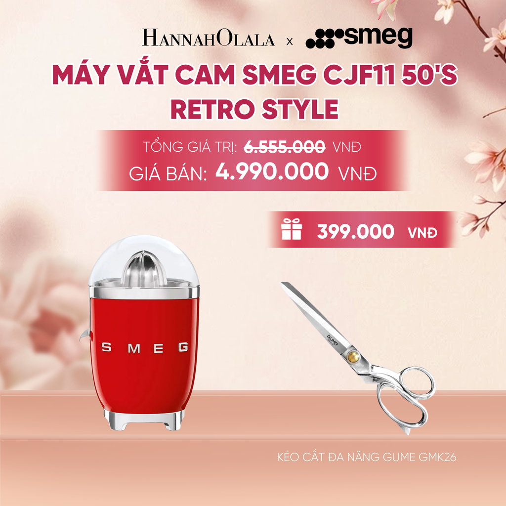  MÁY VẮT CAM SMEG CJF11 50'S RETRO STYLE - A963 