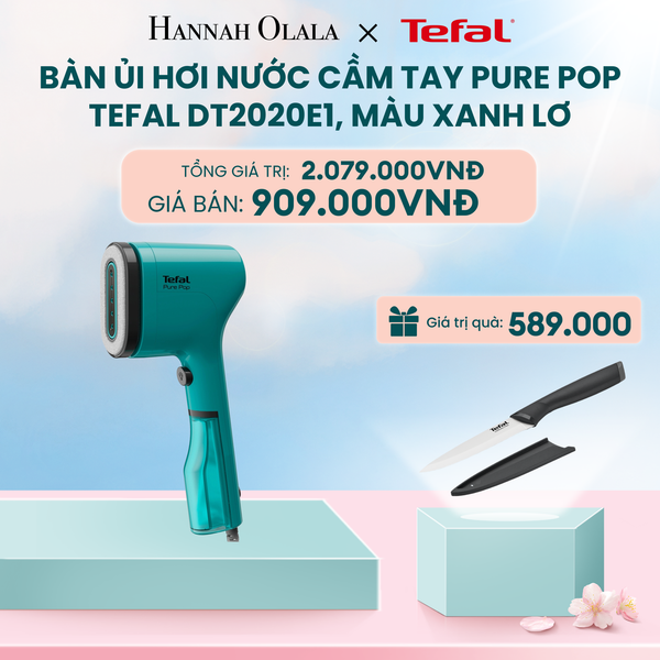  DEAL 5: BÀN ỦI HƠI NƯỚC CẦM TAY PURE POP TEFAL 
