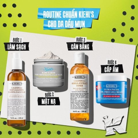  DEAL 3A: [ MỚI ] MẶT NẠ ĐẤT SÉT KIEHL'S RARE EARTH DEEP PORE CLEANSING MASQUE 125ML 