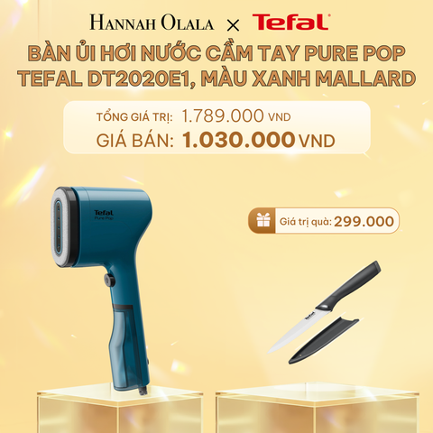  C426_DEAL 4: BÀN ỦI HƠI NƯỚC CẦM TAY PURE POP TEFAL 