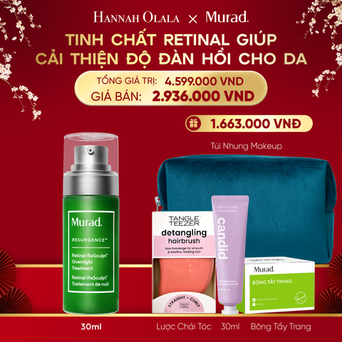  DEAL 6: TINH CHẤT RETINAL GIÚP CẢI THIỆN ĐỘ ĐÀN HỒI CHO DA 30ML 