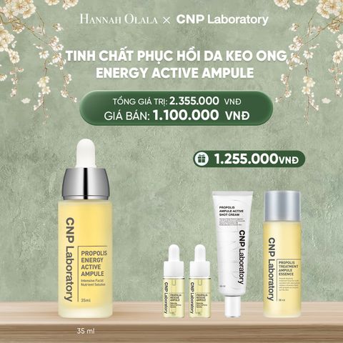  DEAL55: TINH CHẤT PHỤC HỒI DA KEO ONG CNP PROPOLIS ENERGY ACTIVE AMPULE 35ML 