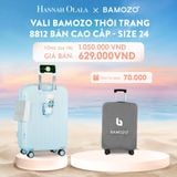  C941_DEAL 3: VALI BAMOZO 8812 CAO CẤP (TẶNG BỌC VALI) 