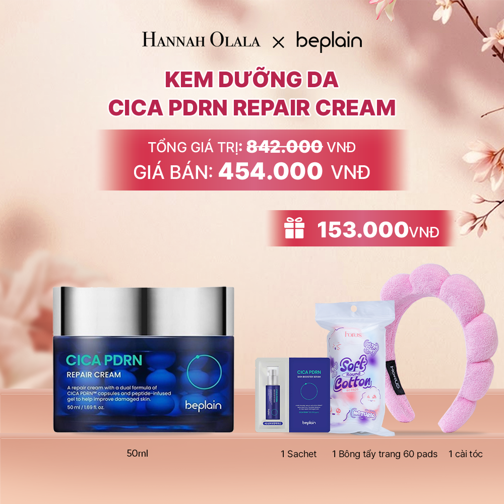  BEPLAIN KEM DƯỠNG DA CICA PDRN REPAIR CREAM 50ML - A233 