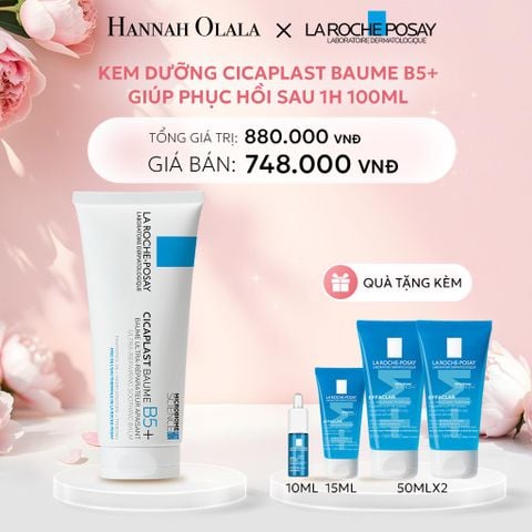  E126: DEAL 6 KEM DƯỠNG CICAPLAST BAUME B5+ GIÚP PHỤC HỒI SAU 1H 100ML 