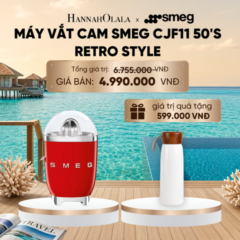  MÁY VẮT CAM SMEG 50'S RETRO STYLE_ D1073 