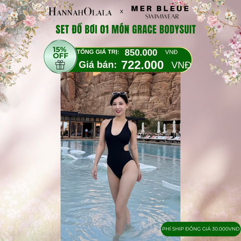  E729_DEAL 4: SET ĐỒ BƠI 1 MẢNH GRACE BODYSUIT 