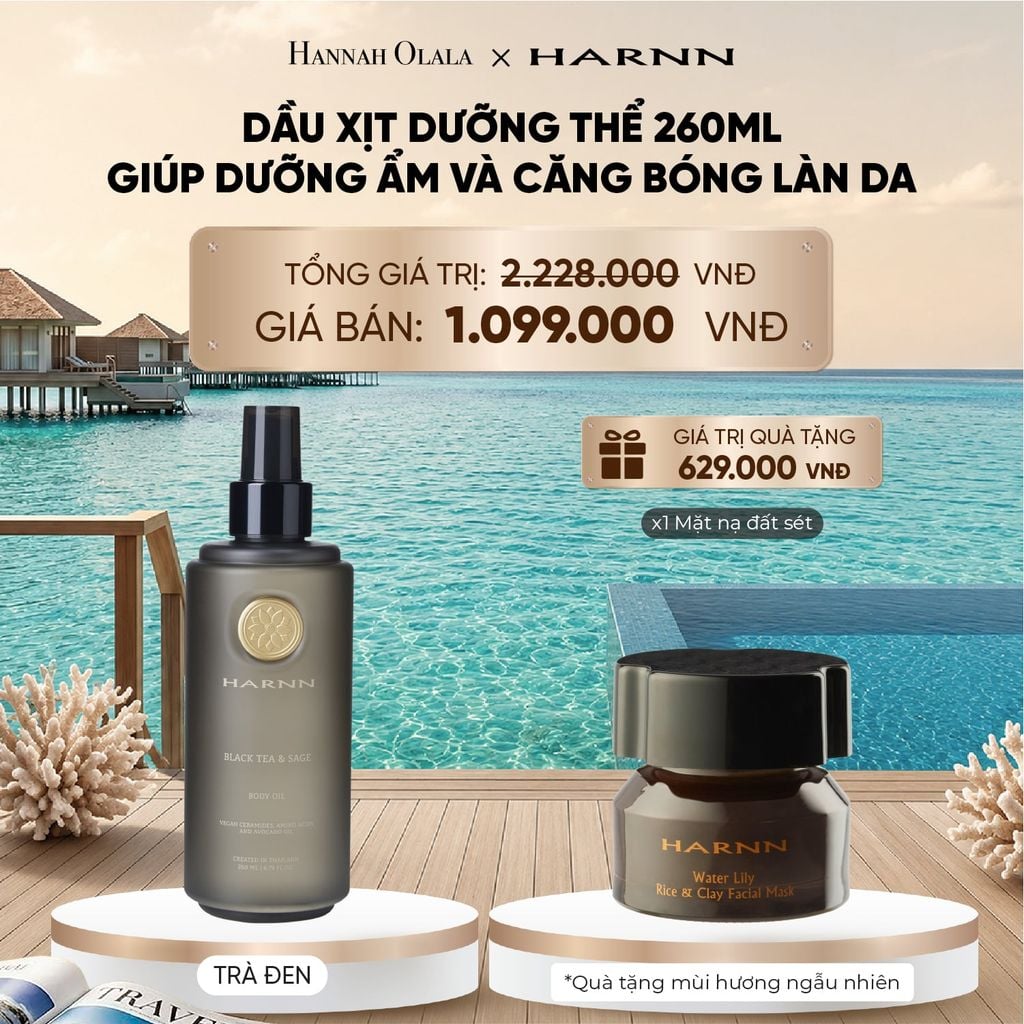  DẦU XỊT DƯỠNG THỂ 260ML GIÚP DƯỠNG ẨM VÀ CẮNG BÓNG LÀN DA 