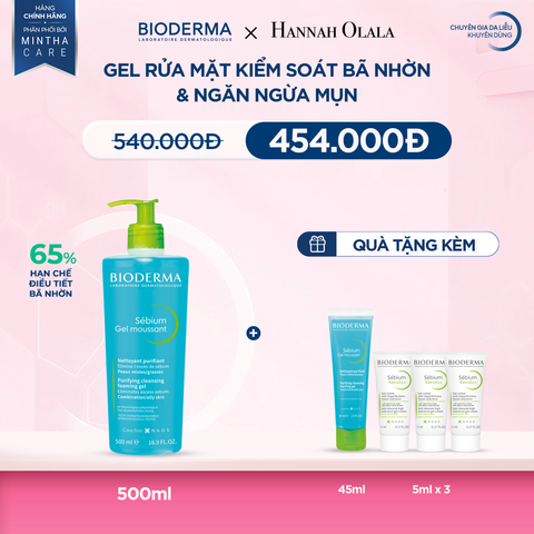  M14_DEAL 8: GEL RỬA MẶT KIỂM SOÁT BÃ NHỜN VÀ NGĂN NGỪA MỤN 