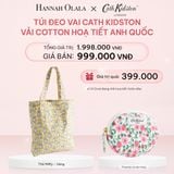  E353_DEAL 6: TÚI ĐEO VAI CATH KIDSTON VẢI COTTON HOẠ TIẾT ANH QUỐC 