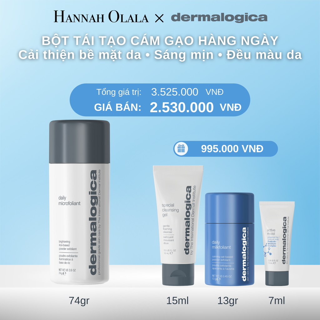  DEAL 6: TẨY DA CHẾT SÁNG MỊN – RẠNG RỠ DAILY MICROFOLIANT 74GR 