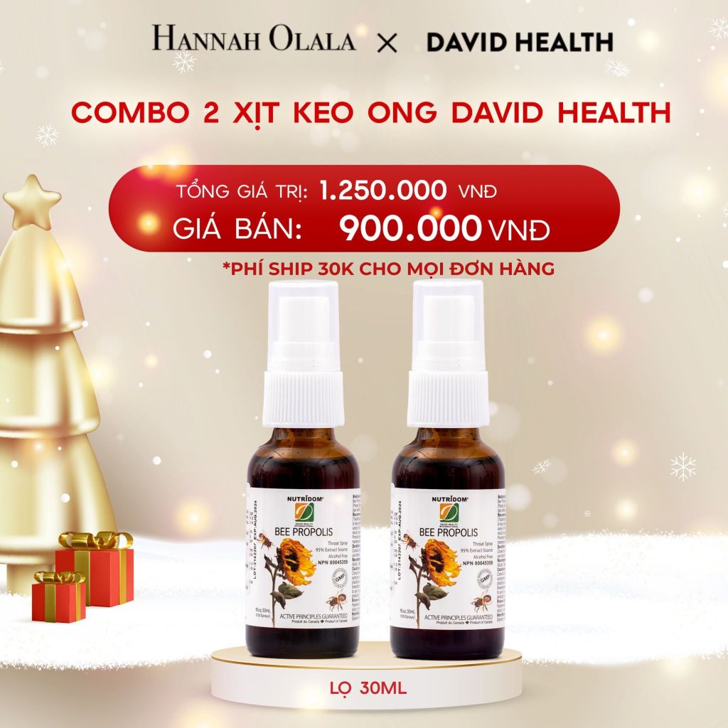  DEAL 8: COMBO 2 KEO ONG BEE PROPOLIS 30ML 