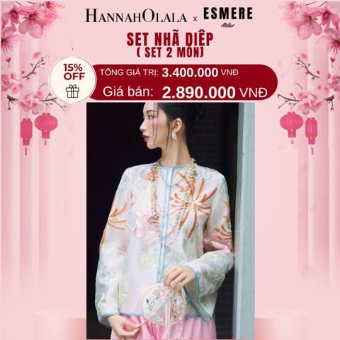  DEAL 11: SET ĐỒ MẶC TẾT 02 MÓN NHÃ DIỆP 