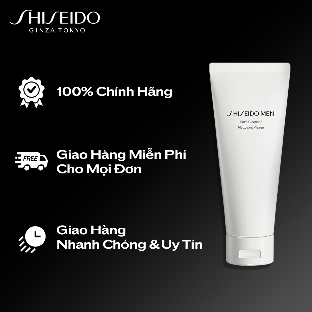 C14_DEAL 21: SỮA RỬA MẶT SHISEIDO MEN FACE CLEANSER 125ML (quà tặng date T4/2026) 