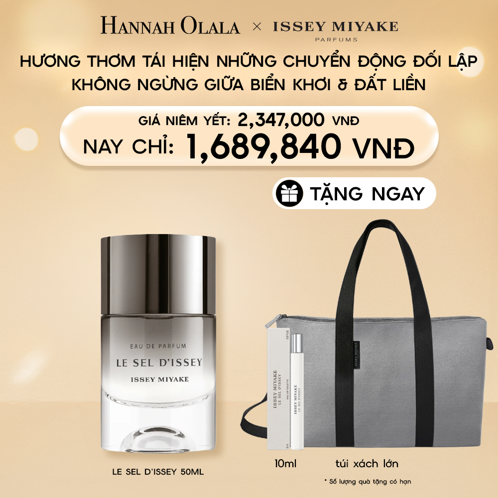  E5_DEAL 22: NƯỚC HOA NAM ISSEY MIYAKE LE SEL D'ISSEY EDP 50ML 