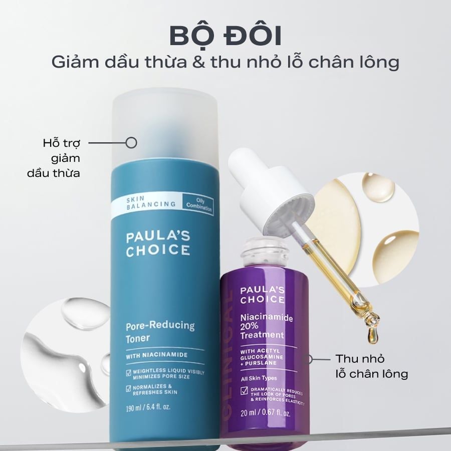  DEAL 9: NƯỚC CÂN BẰNG ĐỘ ẨM VÀ ĐIỀU CHỈNH LỖ CHÂN LÔNG 190ML 