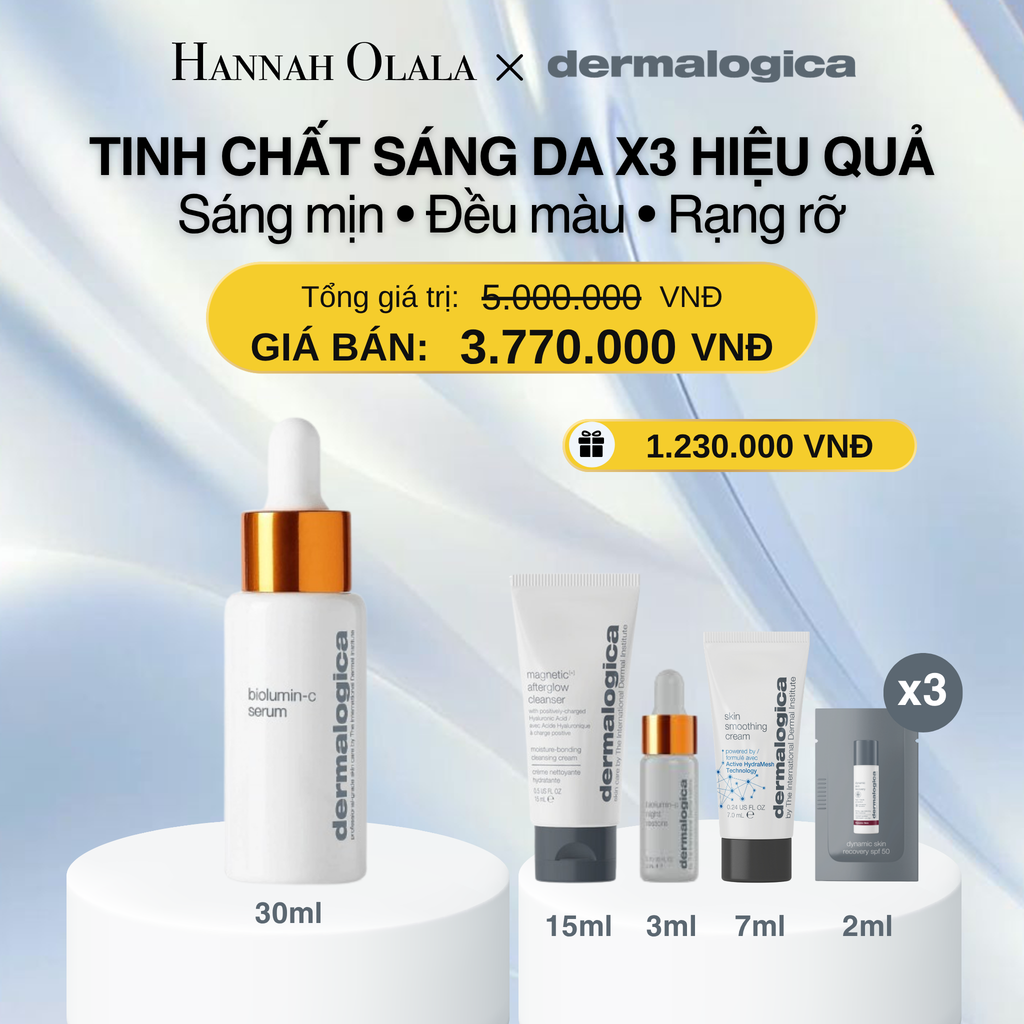  TINH CHẤT LÀM SÁNG X3 LẦN HIỆU QUẢ BIOLUMIN C SERUM 30ML - DEAL 6 