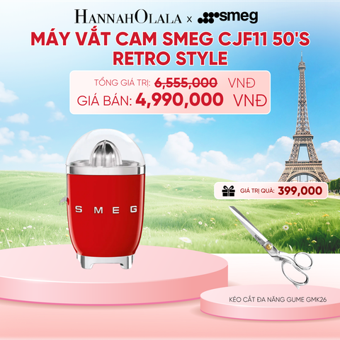  MÁY VẮT CAM SMEG CJF11 50'S RETRO STYLE - B155 