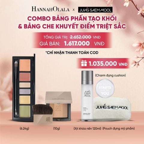  COMBO BẢNG PHẤN TẠO KHỐI & BẢNG CHE KHUYẾT ĐIỂM TRIỆT SẮC - A2213 